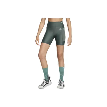 Nike 'White Rapids' Women's Dri FIT Adv Mid Waisted 7' Biker Shorts With Pockets