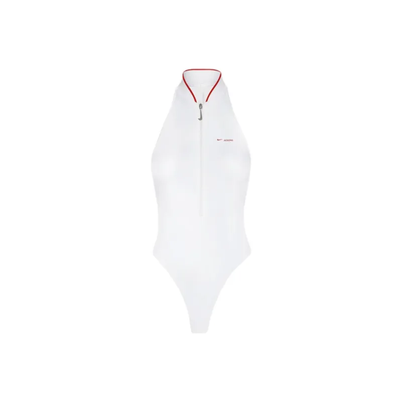 Jacquemus X Nike One Piece Swimsuit White-0