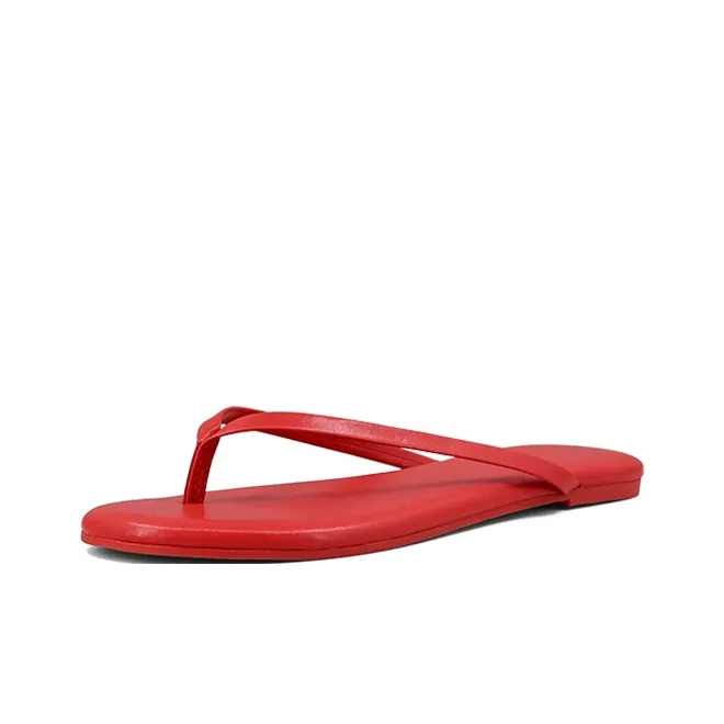 ZSBELLA Rubber Sole Abrasion Resistant Slip Resistant Flip Flops Women's-4