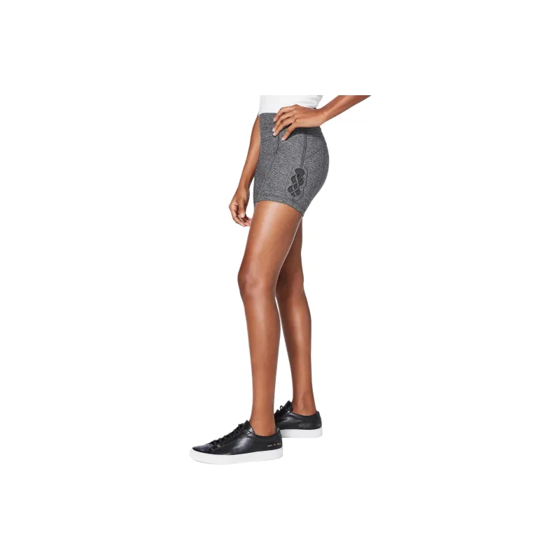 Lululemon Tied To It Sports Shorts Women's Gray White-0