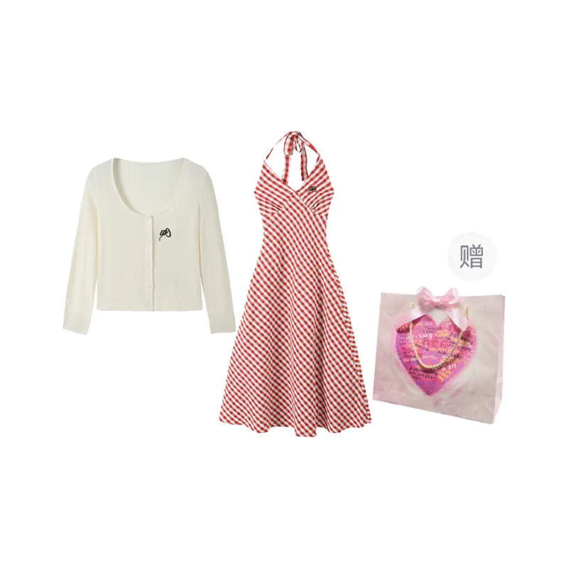 AINUOERMY Two Piece Skirt Sets Women's-8