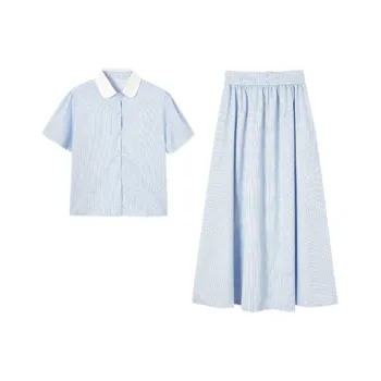 ABBY GODDESS Skirt Set Women's Blue