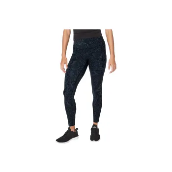 Lululemon Fast And Free Athletic Trousers Women's Blue Black Print