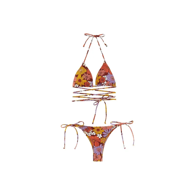 REINA OLGA Miami Triangle Bikini Set-0
