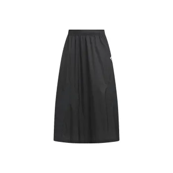 Adidas FOS Collection Casual Long Skirt Women's Carbon Black