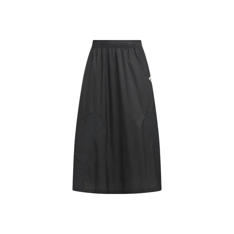 Adidas FOS Collection Casual Long Skirt Women's Carbon Black-0