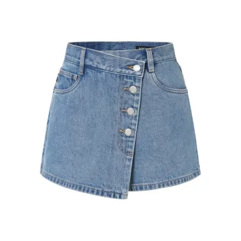 MOCO Denim Shorts Women's Denim Blue