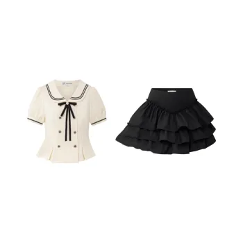 Lookinto Two Piece Skirt Sets Women's