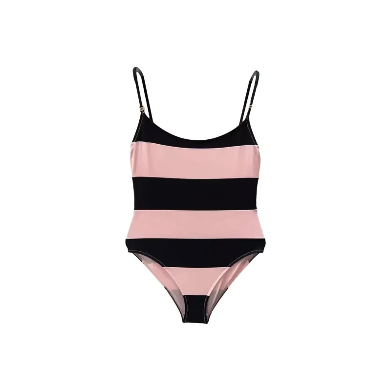 CHANEL 24 Spring Summer New Arrivals One piece Swimsuit Women's Pink-0