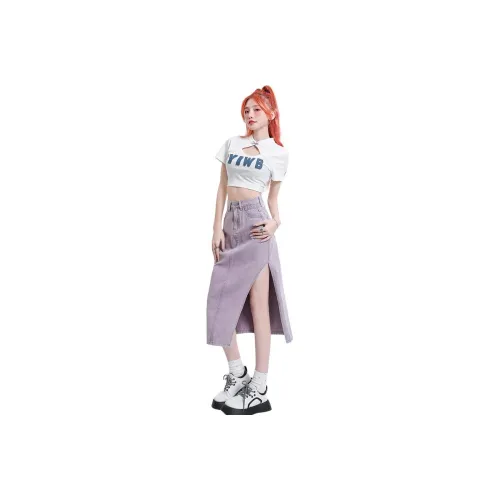 The New Age Family Denim Long Skirt Women's