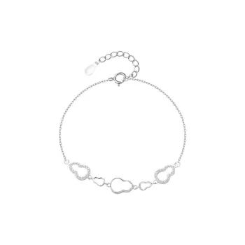 CLARKIA FLOWER 925 Sterling Silver Bracelets Women's