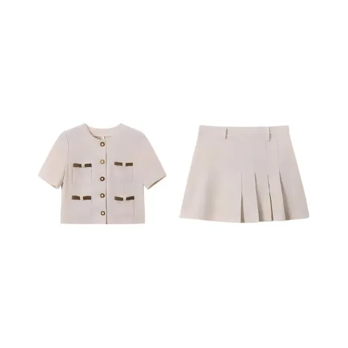SHUXI Skirt Set Women's Jojobean Coconut Shell