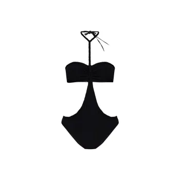 ISABEL MARANT Farah Ruched One Piece Swimsuit