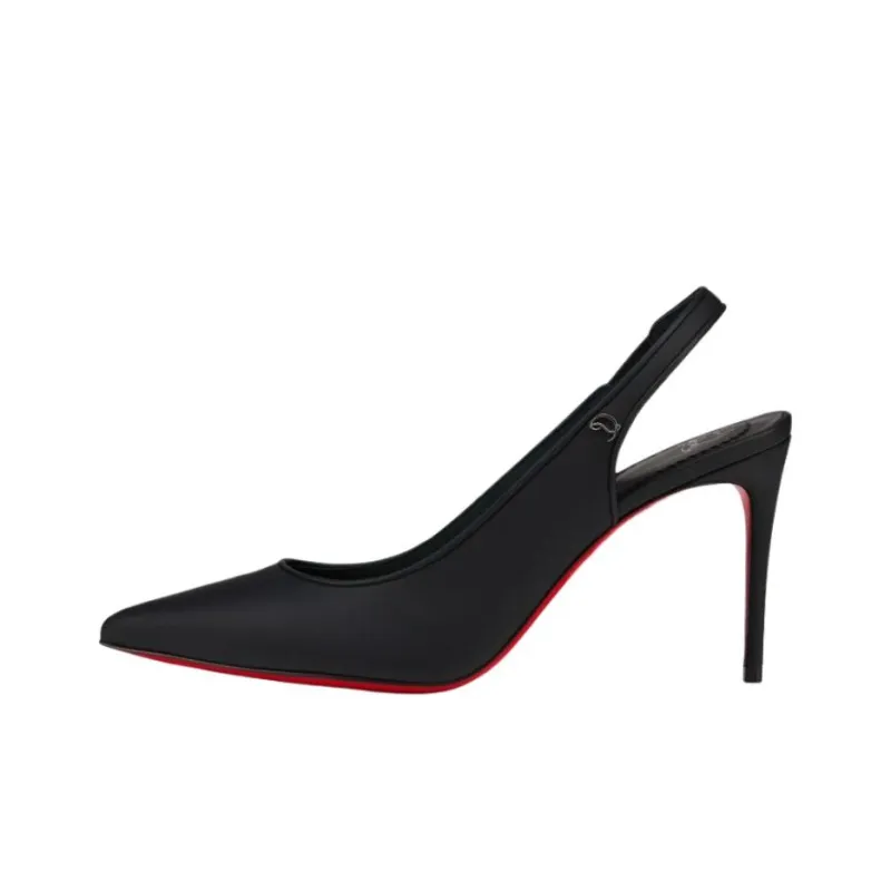 CL LUBOTING Sporty Kate Slim Heel High Heels 8.5cm Women's Black-0