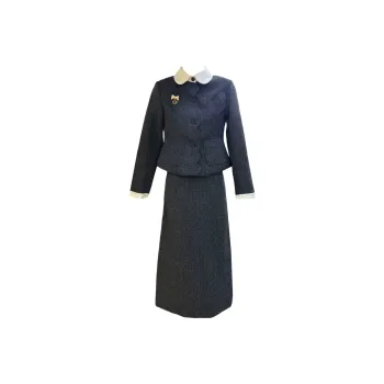 TUSHIFEI Skirt Set Women's Gray