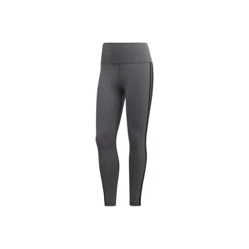 Adidas Believe This 2.0 7/8 Tights Sports Pants Women's Dark Heather Gray