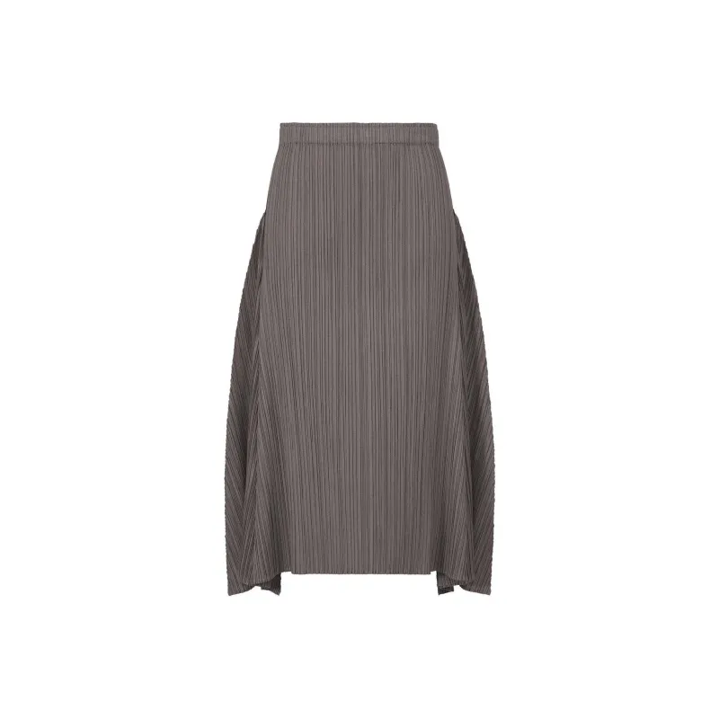 PLEATS PLEASE ISSEY MIYAKE Efficient Square Flared Skirt-0