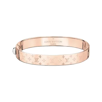 LOUIS VUITTON Metal Bangles Women's Rose Gold