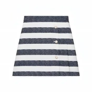 Kate Spade Striped Mini Skirt
