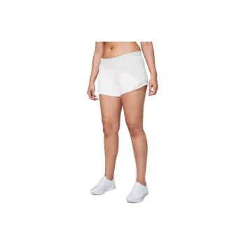 Lululemon Hotty Hot Sports Shorts Women's Light Chrome/White