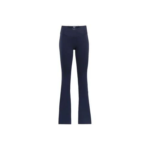 Reebok Workout Ready Pant Program Bootcut Athletic Trousers Women's Vector Navy