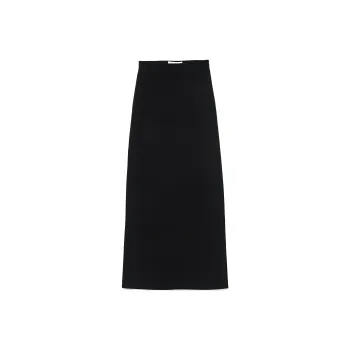 'S MAX MARA SS25 Casual Long Skirts Women's Black