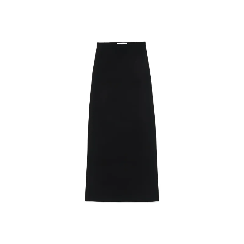 'S MAX MARA SS25 Casual Long Skirts Women's Black-0