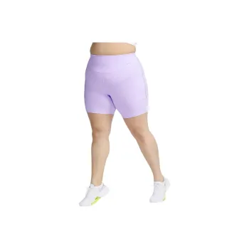 Nike Universa Women's Medium-Support High-Waisted 8' Biker Shorts With Pockets Plus Size