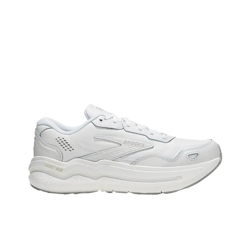 Brooks Cushioning And Abrasion Resistant Coverage Low Top Running Shoes Unisex White-1