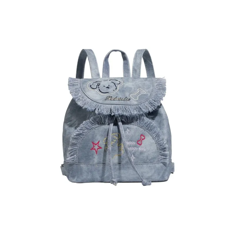 Bywhich Denim Backpack Women's Blue-0