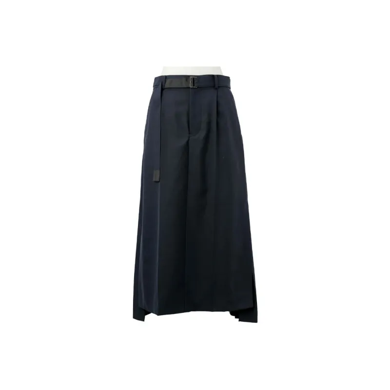 Sacai Suiting Midi Skirt-0