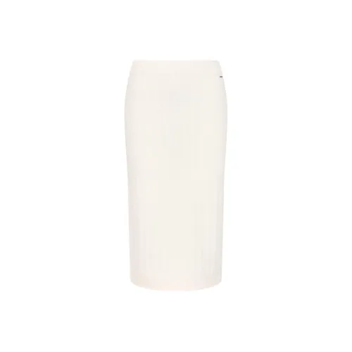 ARMANI EXCHANGEAE Casual Long Skirt Women's White