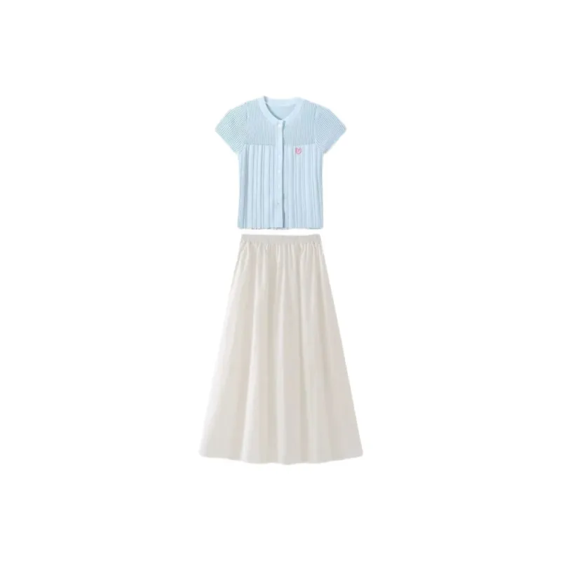 YGPRW Two Piece Skirt Sets Women's-0