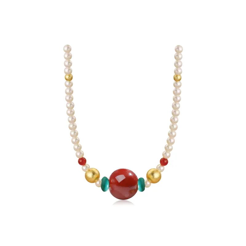 CMFY Jade Necklaces Unisex-0