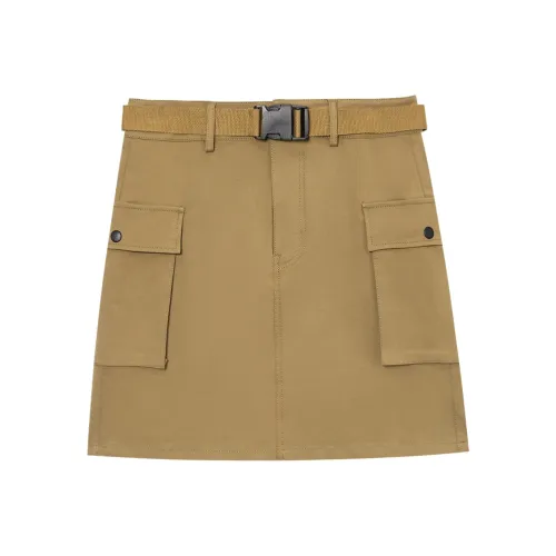 TINDAR Cargo Short Skirts Women's Khaki