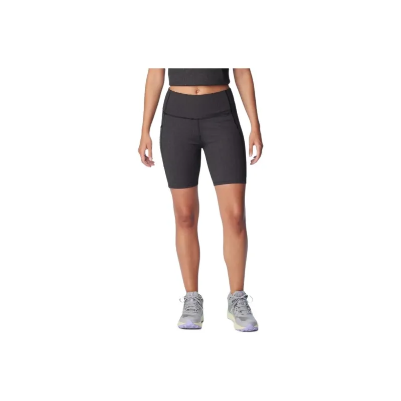 Columbia Hike Hike II Half Tights Sports Shorts Women's Black-0