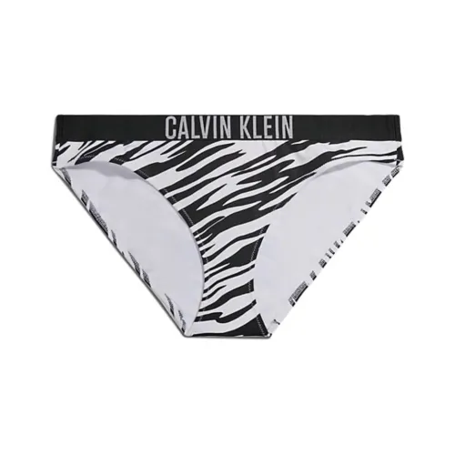 CALVIN KLEIN Bikini Women's Black White