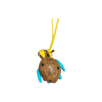 MCM Cow Leather Keychains Unisex