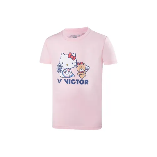 VICTOR HELLO KITTY Badminton Clothing Women's Light Pink