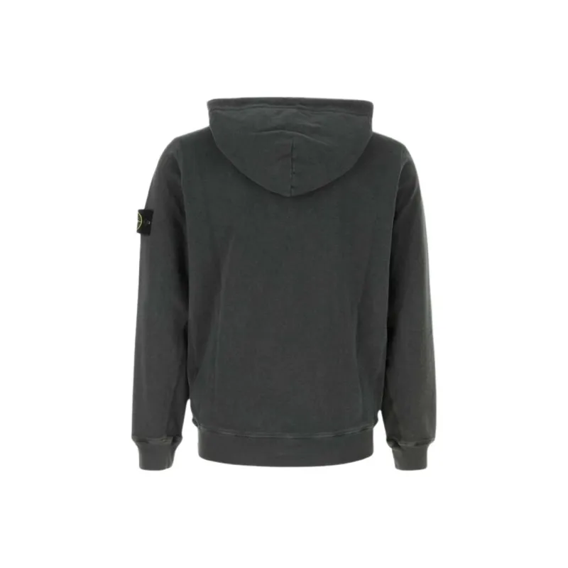 STONE ISLAND Cotton Hoodie-1