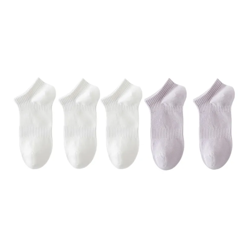 Lan Miao No Show Socks Women's 5 Pack-15