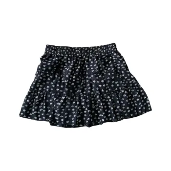 Mu Xiao Xin Casual Short Skirts Women's Black