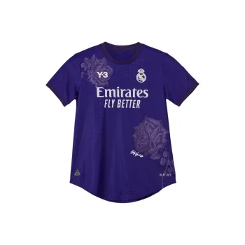 Adidas Y 3 Women's Real Madrid 23/24 Special Edition Authentic Jersey Dark Purple