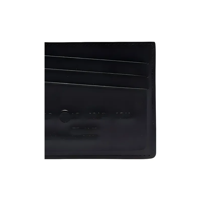 Maison Margiela Calfskin Card Holder, Wallet Men's Black-4