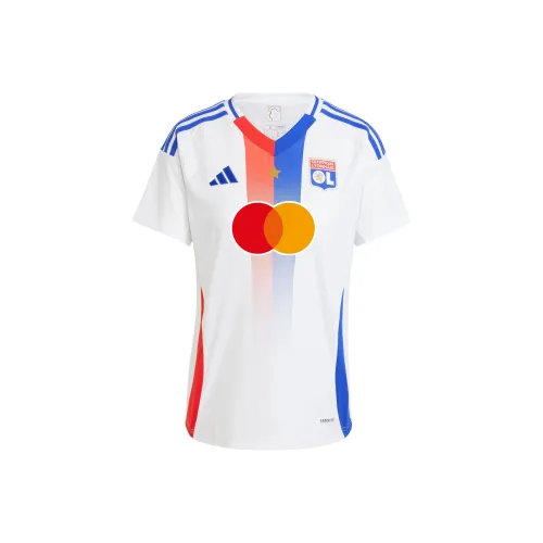 Adidas Olympique Lyonnais 24/25 Home Jersey Soccer Jerseys Women's White