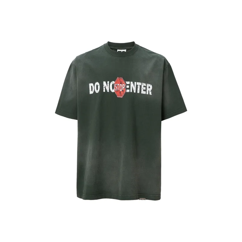 FIRE 2 COLD EGO T Shirts Unisex Distressed Green-0