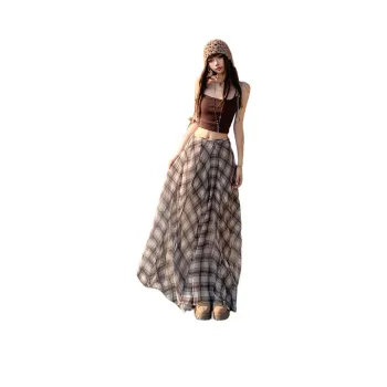 Kazakhstan Casual Long Skirt Women's