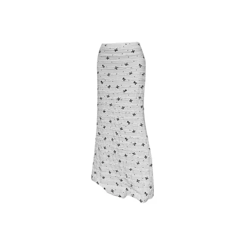 KYKW Casual Long Skirt Women's Ecru