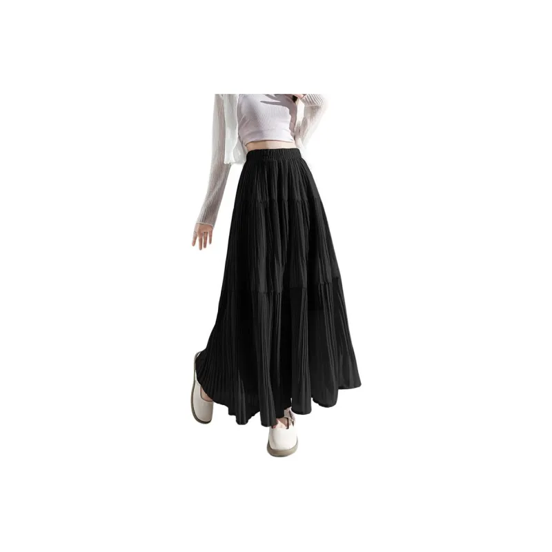 Mm Casual Long Skirts Women's-5