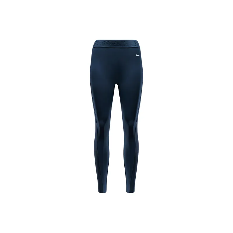 Nike Pro Women's Mid-Rise 7/8 Mesh-Paneled Leggings-0